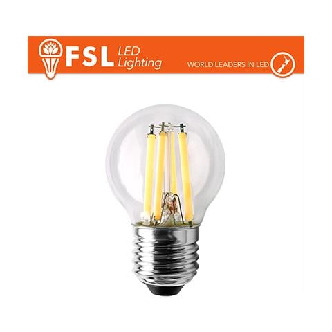 Lampada Filamento Sfera - 4w 2700k E27 400lm - Foto 1